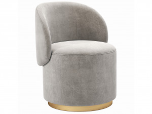 Eichholtz Low Dining Chair Greer 3D Model