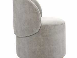 Cadeira de jantar baixa Eichholtz Greer Modelo 3D