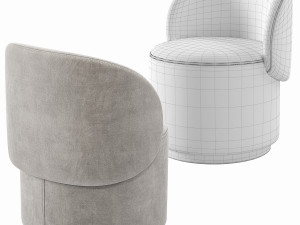 Eichholtz Low Dining Chair Greer Modelo 3D