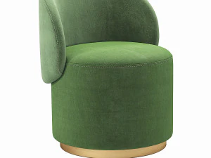 Cadeira de jantar baixa Eichholtz Greer Modelo 3D
