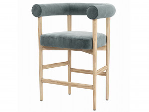 Crate and Barrel Mazz Counter Stool 3D Model