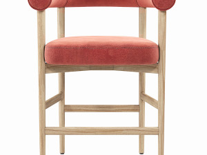 Crate and Barrel Mazz Counter Stool 3D 모델