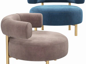 Eichholtz Thompson Chair 3D Model
