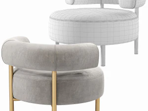 Eichholtz Thompson Chair 3D Model