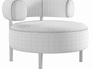 Eichholtz Thompson Chair 3D Model