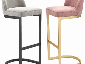 Restoration Hardware 1960S Rome Bar Stool 3D Model