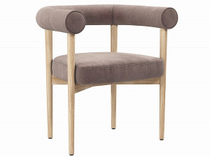 Mazz Dining Chair Crate and Barrel 3D Model
