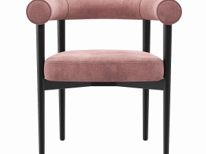 Mazz Dining Chair Crate and Barrel 3Dモデル