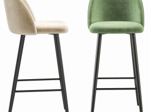 Westwing Amy Bar Stool Model 3D