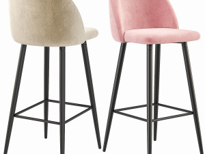 Westwing Amy Bar Stool Model 3D