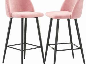 Westwing Amy Bar Stool Model 3D
