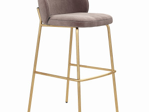 Princeton BoConcept Bar Stool 3D 模型