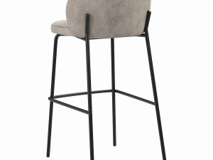 Princeton BoConcept Bar Stool 3D 模型