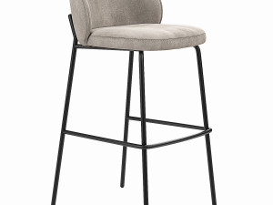 Princeton BoConcept Bar Stool 3D 模型