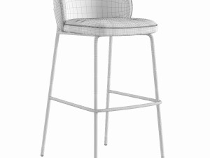 Princeton BoConcept Bar Stool 3D 模型