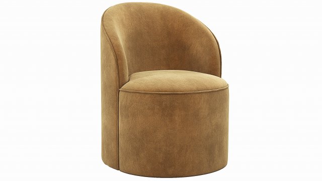 Effie Chair Cozy Living Copenhagen 3D Model .c4d .max .obj .3ds .fbx .stl .blend 