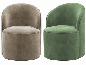 Effie Chair Cozy Living Copenhagen 3D Model