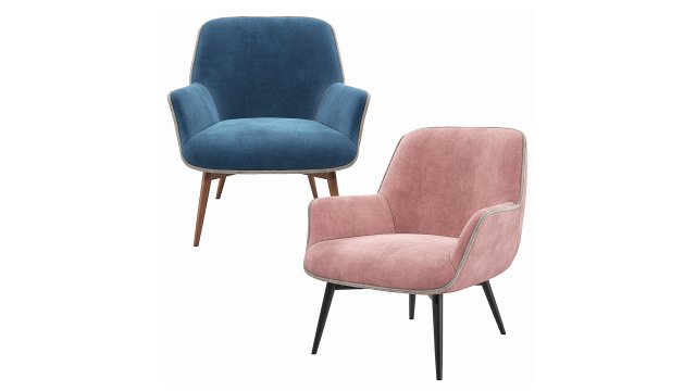 Gretchen Occasional Chair Nuevo 3D-Modell .c4d .max .obj .3ds .fbx .stl .blend 