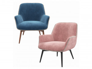 Gretchen Occasional Chair Nuevo 3D Model