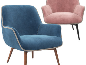 Gretchen Occasional Chair Nuevo 3D-Modell