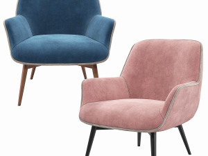 Gretchen Occasional Chair Nuevo 3D-Modell
