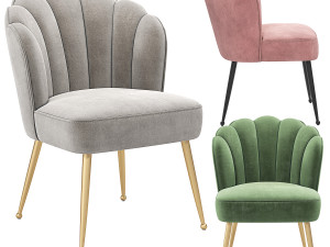 Pippa Dining Chair Richmond Interiors 3D Model