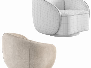 Eichholtz Amore Swivel Chair Modelo 3D