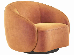 Eichholtz Amore Swivel Chair 3D Model