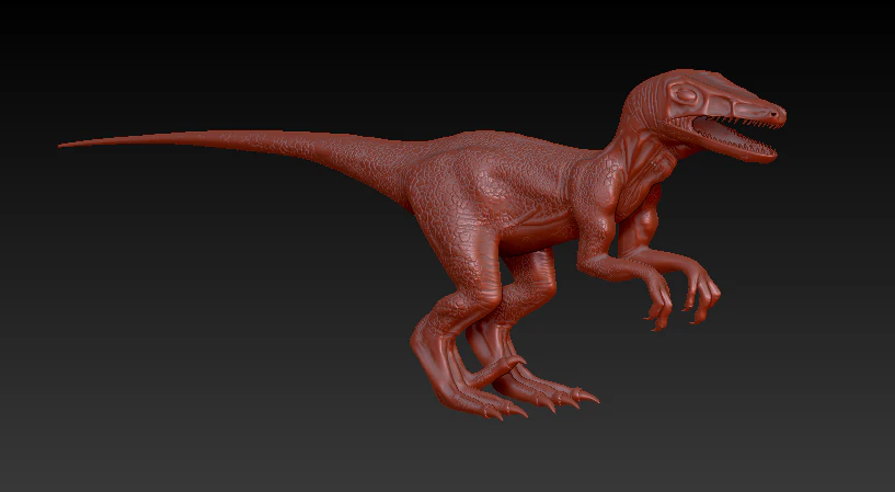 raptor 3D Model .c4d .max .obj .3ds .fbx .stl .blend