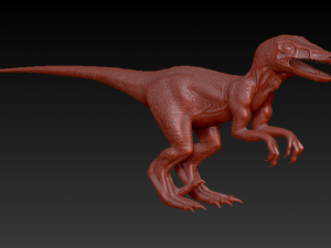 raptor 3D 모델