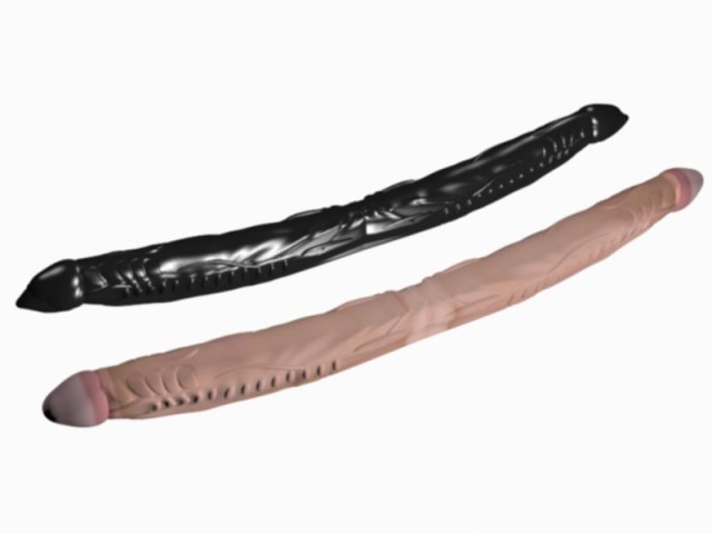 DILDO BOTH SIDES ALIEN SHAPE 3D Принт Модель .c4d .max .obj .3ds .fbx .stl .blend