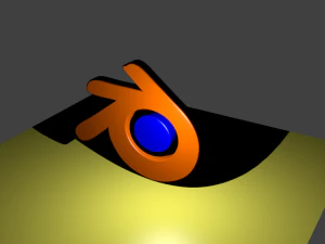 logo blender 3D Model