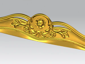 Design des Mitteltisches in Artcam 3D Modell