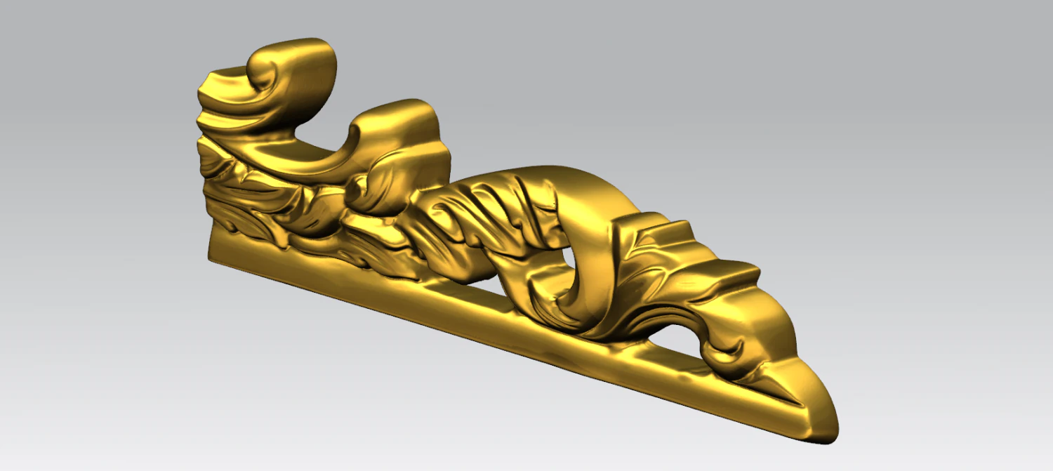 artcam table leg side plate 3D Model .c4d .max .obj .3ds .fbx .stl .blend 
