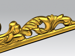 artcam table leg side plate Modelo 3D