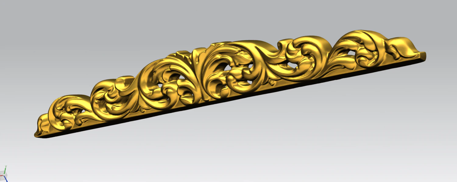 table lower middle plate in artcam 3D Model .c4d .max .obj .3ds .fbx .stl .blend