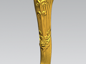 artcam leg design 3d for furniture table design 3D 모델