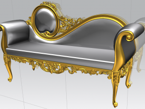 artcam sofa design in sale Modelo 3D