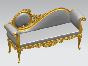 artcam sofa design in sale Modelo 3D