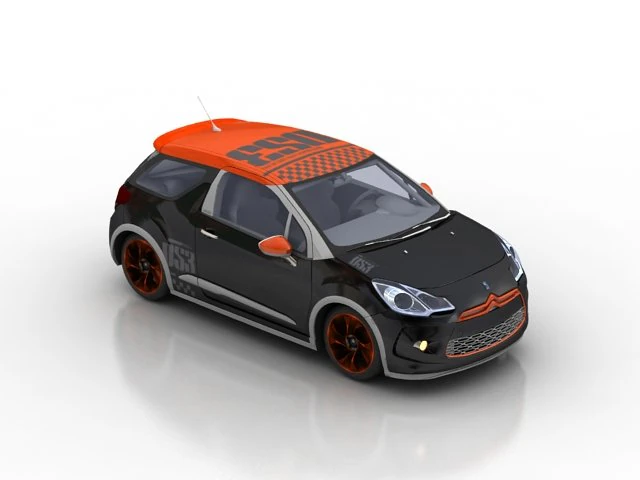 Citro&euml;n c3 Modelo 3D .c4d .max .obj .3ds .fbx .stl .blend 
