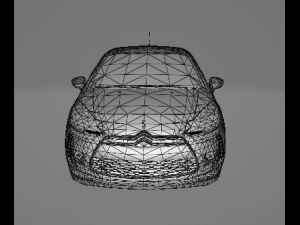 Citro&euml;n c3 Modelo 3D