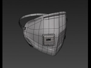 mask of medical - n95 surgical Modelo 3D
