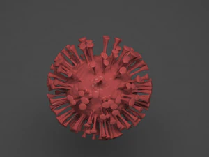 covid-19 corona virus-virus Modello 3D