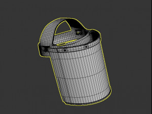 face visor- conrona visor- medical mask 3D-Modell