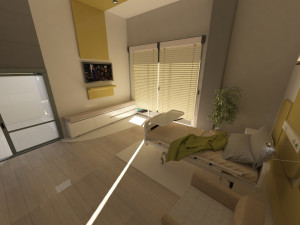 Hospital suite room Modelo 3D