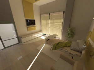 Hospital suite room 3D Model