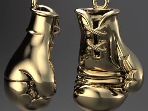 拳击 3D 打印模型