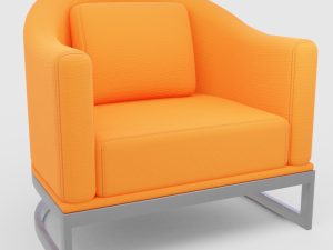 round chair Modelo 3D