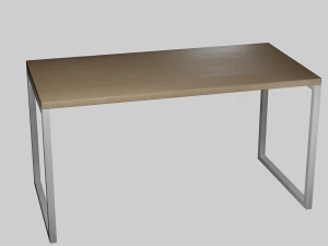wood table 3D Model