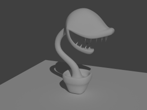 flycatcher 3Dモデル
